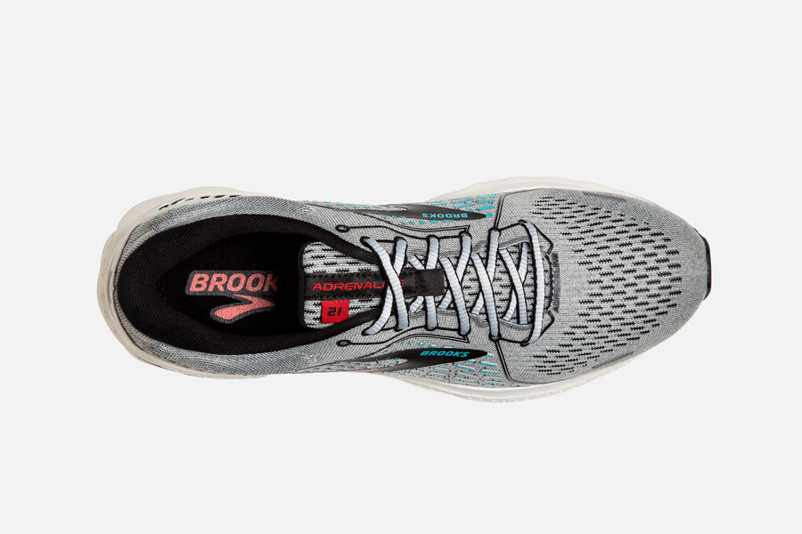 Brooks Adrenaline GTS 21 Road Running Shoes - Mens - Grey - OD6198547